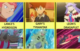 All Trainers with Pseudo Legendary  Pokemon