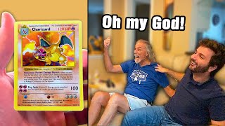 Father & Son Pull Rarest Pokemon Card! *Emotional*
