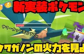 【ポケモンGO】新実装ポケモンクワガノンの火力を見よ！！！【サマーカップ】