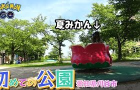 【初めての公園】自由に乗れるコーヒーカップがあった：ポケモンGOin愛知県刈谷市