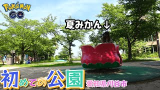 【初めての公園】自由に乗れるコーヒーカップがあった：ポケモンGOin愛知県刈谷市