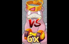 MUSCLE BAND VS 6 STACK ATTACK WEIGHT SLOWBRO! WHO ASKED? | Pokemon Unite #shorts