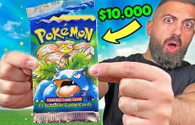 Opening a $10,000 Pokemon Cards Pack
