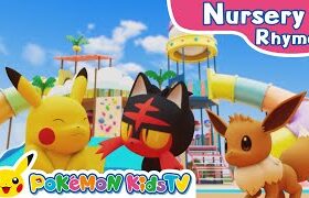 The More We Get Together | Nursery Rhyme | Kids Song | Pokémon Kids TV​