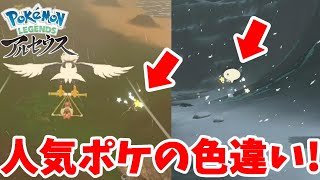 ついに光った！人気ポケモンの色違いきたー！【ポケモンレジェンズアルセウス】