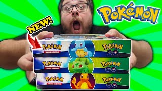 *GIVEAWAY!* POKEMON HAS NEW BOXES! Pokemon GO TCG Pin Collection Box Opening