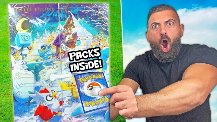 Pokemon Cards are Hidden Inside This Holiday Calendar!