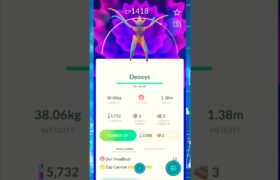 Pokemon go Deoxys caught || #pokemon #pokemongo #seasonofgo #seasonOfLight