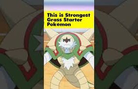 This is Strongest Grass Type Starter Pokémon #shorts #pokemon