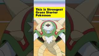 This is Strongest Grass Type Starter Pokémon #shorts #pokemon