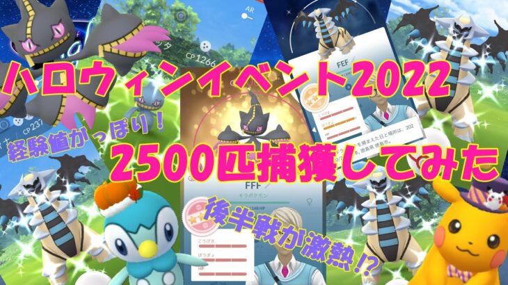 【2500匹捕獲してみた】ハロウィンイベント2022パート1