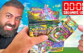 60 Second Pokemon Pack Challenge!