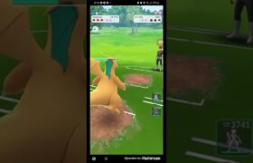 Fighting the team rocket in (pokemon go)