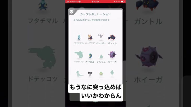 【ポケモンGO】ツッコミどころが多い進化カップ（後日対戦動画UP）