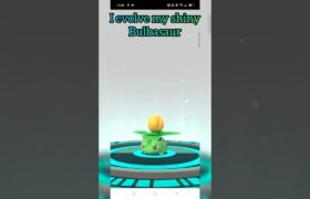 I Evolve My Shiny Bulbasaur | Pokemon Go