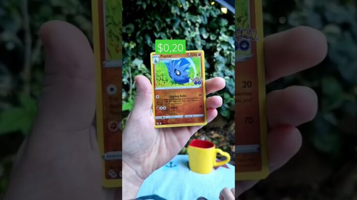 Opening Pokemon Go Cards With Morning Coffe!☕️🙃 Making Money With Pokemon Cards📈🤑 #shorts #viral