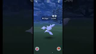 Shiny Gligar Encounter In Pokemon Go | Shiny Pokemon Encounter | Pokemon Go Shiny