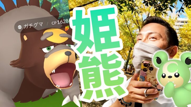 熊本でヒメグマ色違い大量発生！リングマ！ガチグマ！クマもん！！！！【ポケモンGO】