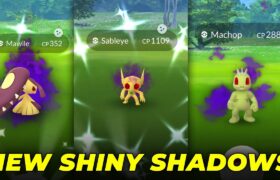 NEW SHINY SHADOW POKEMON AVAILABLE in Pokémon GO!