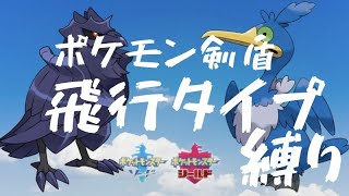 【SV発売記念】#1 ポケモン剣盾をひこうタイプ縛りで殿堂入りする配信 ＃ジョネ