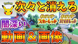 【ポケモンSV】凄い勢いでSV関連の画像や動画が消されているが何が起こっているのか？【スカーレット/バイオレット/ムゲンダイナ/アプデ/パルデア/内定ポケモン/映像/リーク/ニャオハ/御三家】