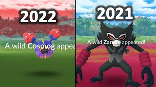What did i missed in 2022 and 2021 pokemon?