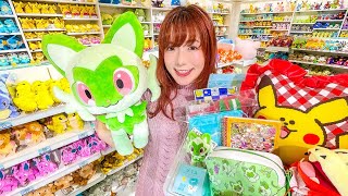 ポケモンセンター貸し切って10分間買い放題してみた！可愛いぬいぐるみやお菓子爆買いチャレンジ♪【大量購入品紹介】