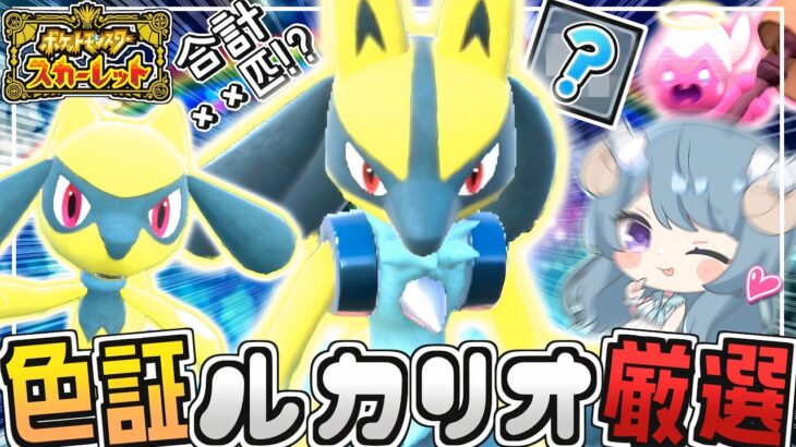 【ポケモンSV】色証ルカリオくんが欲しかっただけなのに…【ゆっくり実況】