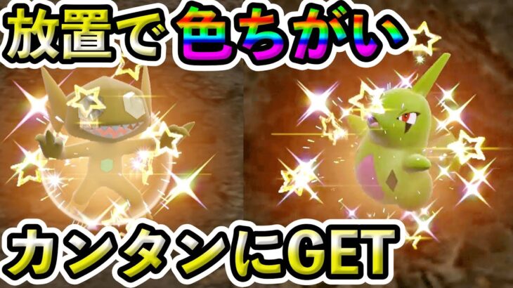 【ポケモンSV】色ちがいを放置するだけでゲットできる場所がヤバいww 誰でも簡単にできる方法を紹介！