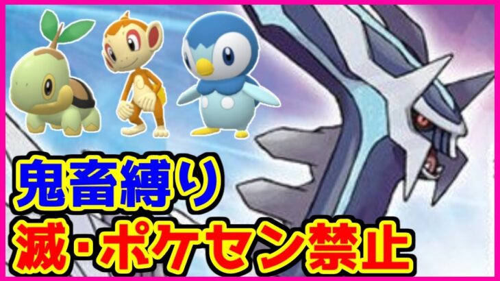 【鬼畜縛り】滅・ポケモンセンター禁止マラソン～シンオウ編～#20【ポケモンDPt】