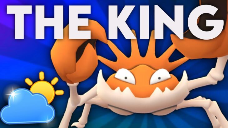 *LEGACY* KINGLER AND THE TRIPLE KING TEAM BRING THE REIGN IN THE WEATHER CUP! | Pokémon GO PvP