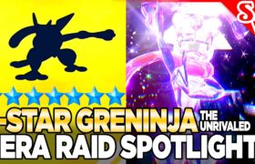 NEW 7-Star Greninja The Unrivaled Tera Raid Spotlight | Pokemon Scarlet and Violet