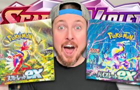 NEW GOLD PULLED, Scarlet and Violet Pokemon Card Opening!