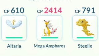 MEGA AMPHORAS⚡️ VS TEAM ROCKET LEADER………………… | GOLDEN TEAM | ( POKEMON GO )