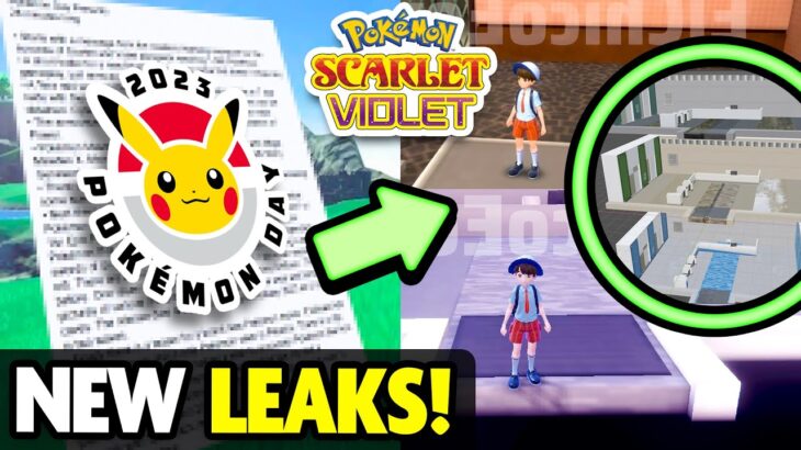 NEW LEAKS for Pokemon Scarlet and Violet! NEW LOCATIONS and More!