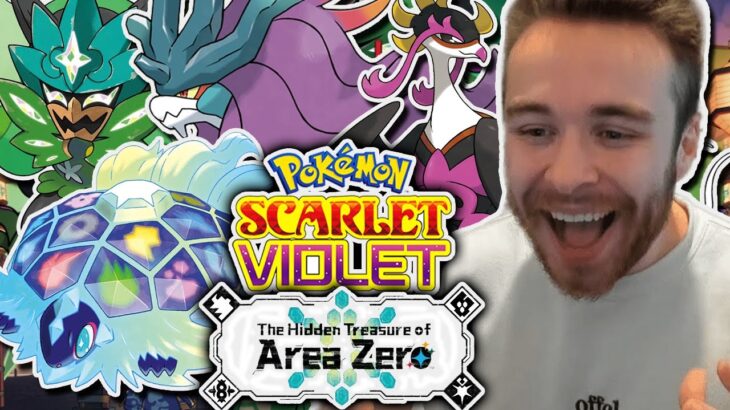 NEW POKEMON SCARLET & VIOLET DLC REACTION! THE TEAL MASK & INDIGO DISK! Pokemon Presents 2023!