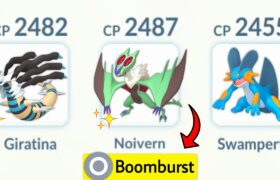 NOIVERN Unleashes its Power with BOOMBURST – A New Move in Pokemon GO.