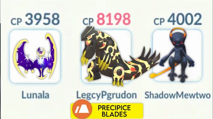 PRIMAL GROUDON with Precipice Blades is a NiGHTMARE in Pokemon GO PvP