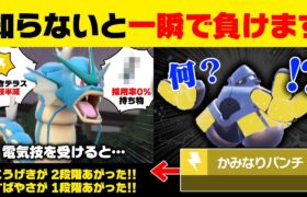 【知らないと即敗北】相手の電気技を誘って攻撃力を急上昇させる。強者しか知らないギャラドスのコンボがヤバすぎる【ポケモンSV/ポケモンスカーレット/バイオレット】