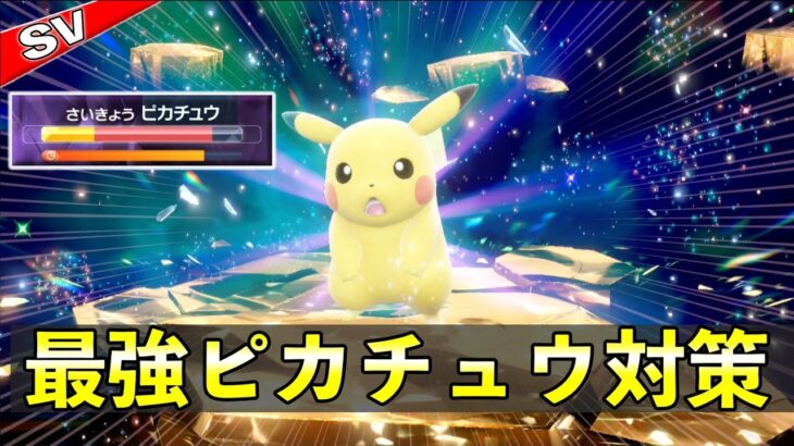 ★７最強ピカチュウ「ソロレイド」攻略まとめ！おすすめポケモンの育成〜安定周回方法を解説【ポケモンSV】