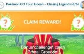 Speedrunning “Pokémon GO Tour: Hoenn-Chasing Legends” Special research pokemon go.