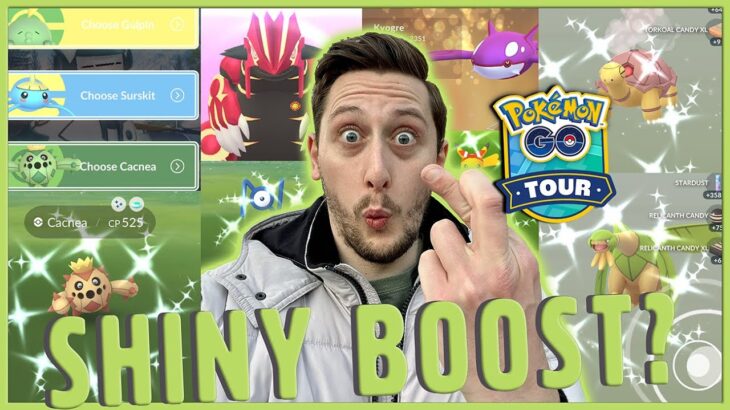 WHAT ARE THE ODDS?! Global Hoenn Tour Shiny Boosted in Pokemon GO?!