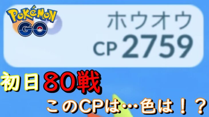 カラーフェスティバル2023開催☆ホウオウレイド80戦【ポケモンGO】