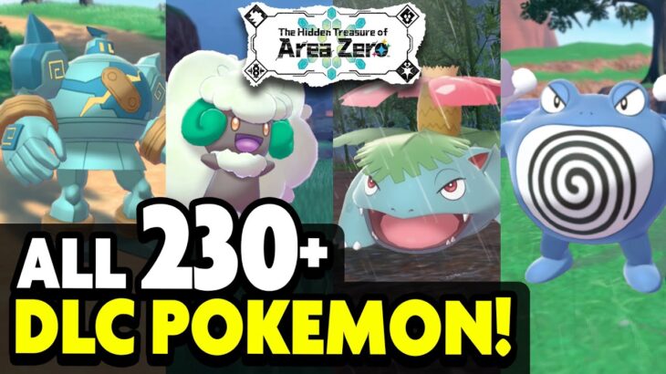 All 230+ Returning Pokemon LEAKED for Pokemon DLC!