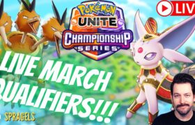 MARCH Pokemon Unite Championship Series Qualifiers! spragels stream