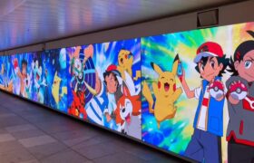 新宿，《精靈寶可夢（Pokemon）》終章特別廣告——回顧小智和皮卡丘26年的冒險