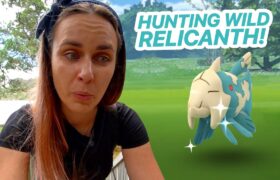 Searching for the FIRST Wild Shiny Relicanth #PokemonGO
