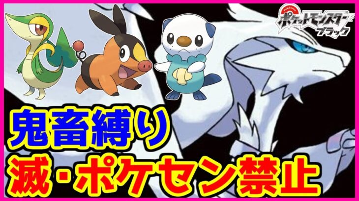 【鬼畜縛り】滅・ポケモンセンター禁止マラソン～イッシュ編～#23【ポケモンBW】