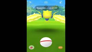 Caught my first REGIELEKI – Pokemon GO #pokemon #shorts