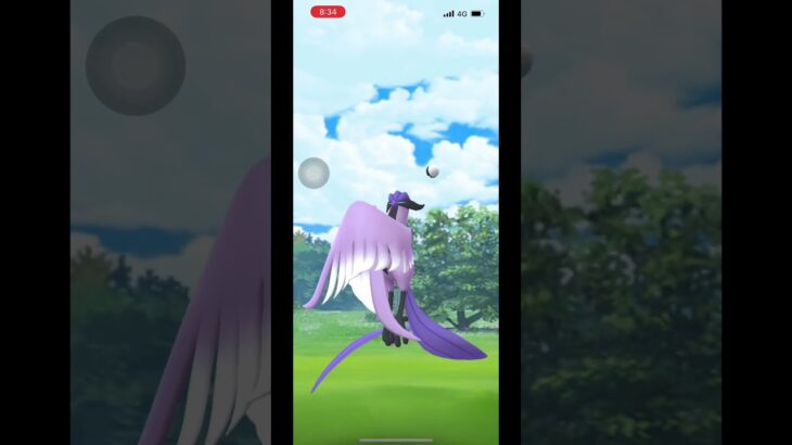 【ポケモンGO】ガラルフリーザーと遭遇🦅#ポケモンgo #shorts #『めっっっ。』